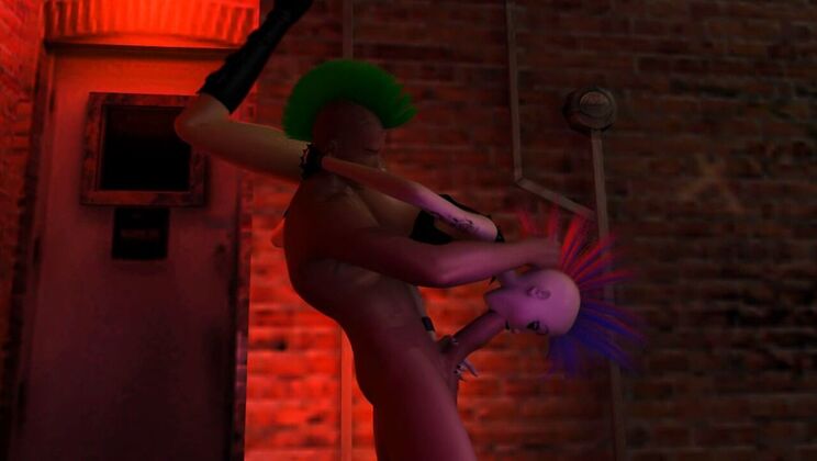 [AdultTimeAnimation] - Big Tits SentiMetal Blowjob