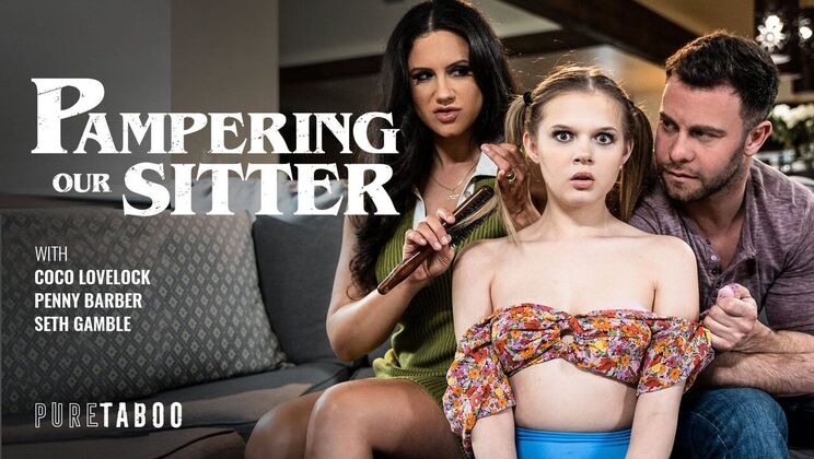 [PureTaboo] - Babysitter Gets Cum in Mouth - Seth Gamble - Penny Barber - Coco Lovelock