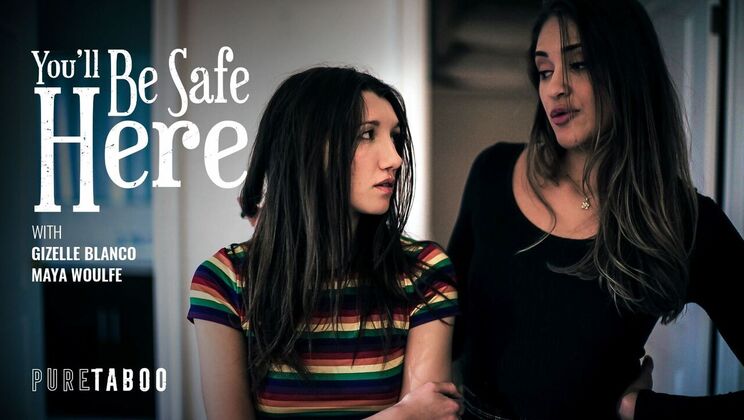 [PureTaboo] - Cheating Teens Find a Safe Haven in Lesbian Love - Gizelle Blanco - Maya Woulfe