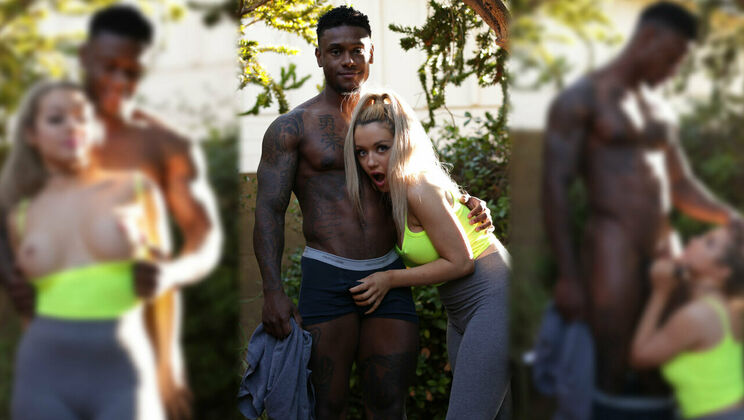 [HotGuysFuck] - Francesca Rossi Meets Calvin Beckham's Big Black Cock! - Francesca Rossi - Calvin Beckham