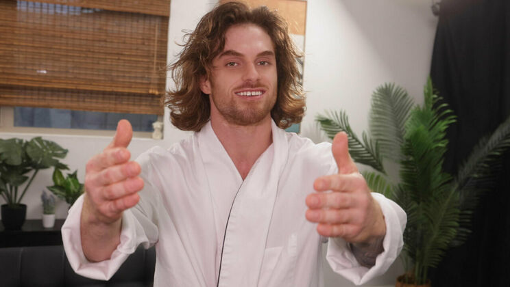 [HotGuysFuck] - Dustin Hazel and Violet Gains Bring the Heat in a Lesson to Remember - Dustin Hazel - Violet Gains