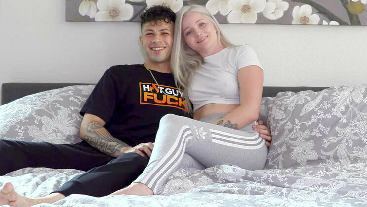 [HotGuysFuck] - Franco Styles and Halle Storm Have Sex for the First Time - Franco Styles - Halle Storm