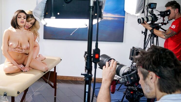 Lesbian Lovers: Darcie Dolce and Adriana Sephora BTS