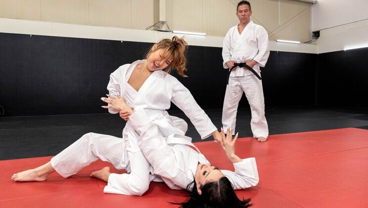 [Brazzers] - Pussy Licking Dojo with Brunette - Mick Blue - Jazmin Luv - Mina Luxx