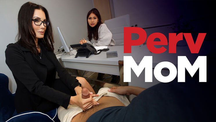 [PervMom] - Really Working or Just Faking? - Shay Sights - Yumi Sin - Max Fills - Jacob Coldwater