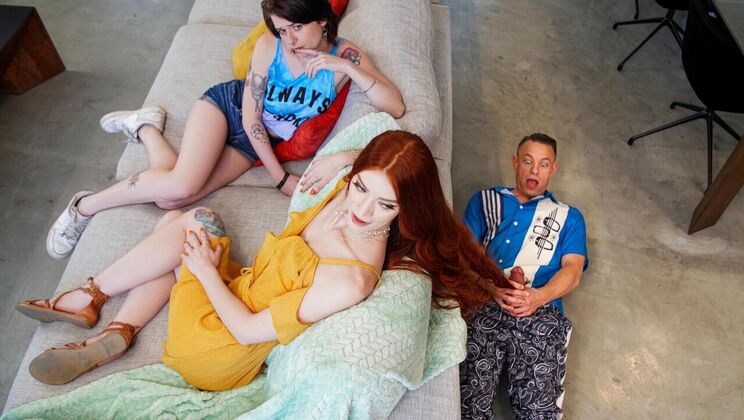 [Brazzers] - Foot Frenzy and Cum on Tits - Brad Newman - Erin Everheart - Kitty Lynn