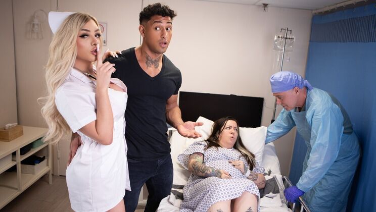 [TransAngels] - Big Tit Nurse Wants DILF Dick