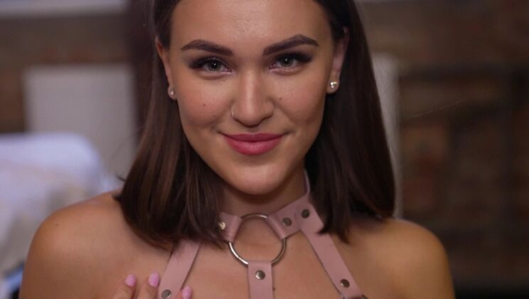 [NRXStudio] - Beautiful Ass MILF in BDSM with Big Natural Tits and High Heels - Tim Monster Cock - Hello Siri3