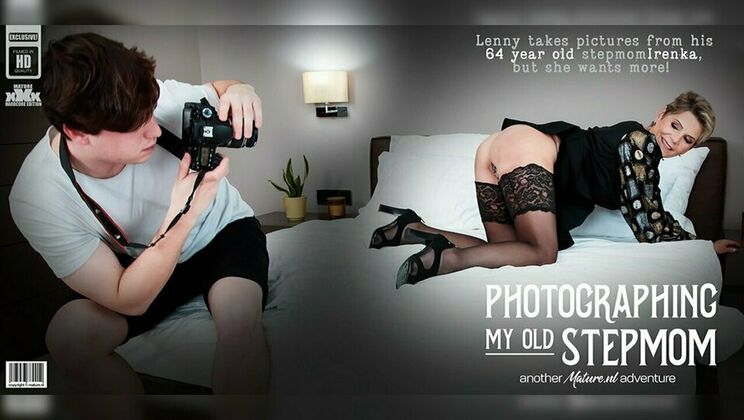 [Mature.nl] - Blonde Cougar Irenka Fucks Her Stepson