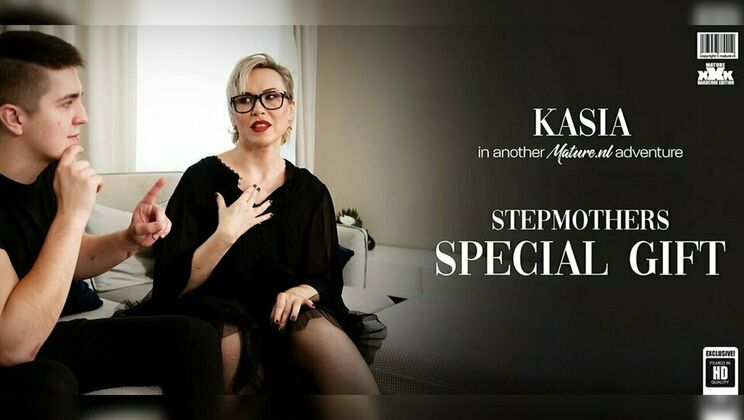 [Mature.nl] - Czech Blonde Stepmom Kasia Has Hardcore Sex With Stepson - Kasia - Erik
