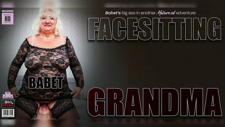 [Mature.nl] - Horny Guy Loves Big Ass Granny Babet