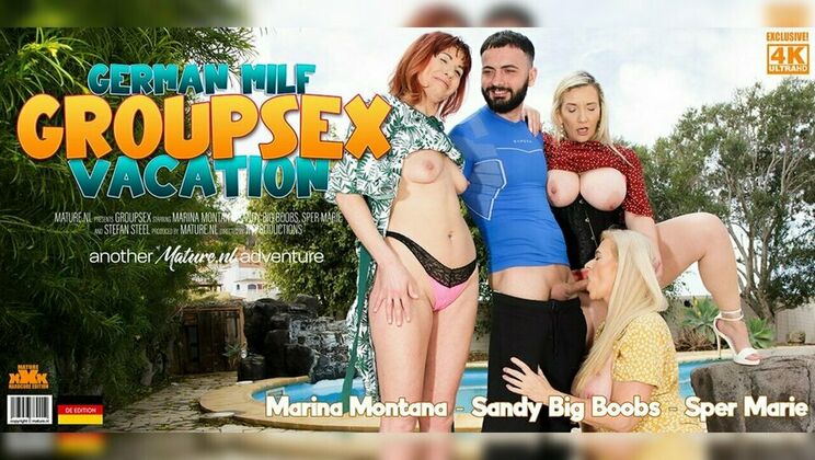 [Mature.nl] - Blonde and Redhead German Lesbians in Public Group Sex - Stefan Steel - Marina Montana (EU) - Sper Marie (EU) - Sandy Big Boobs (EU)