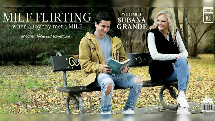 [Mature.nl] - Subana Grande Seduces Young Toyboy at Home