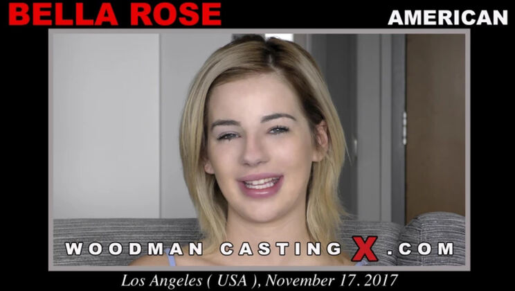 Blonde Bella Rose Blowjob Casting