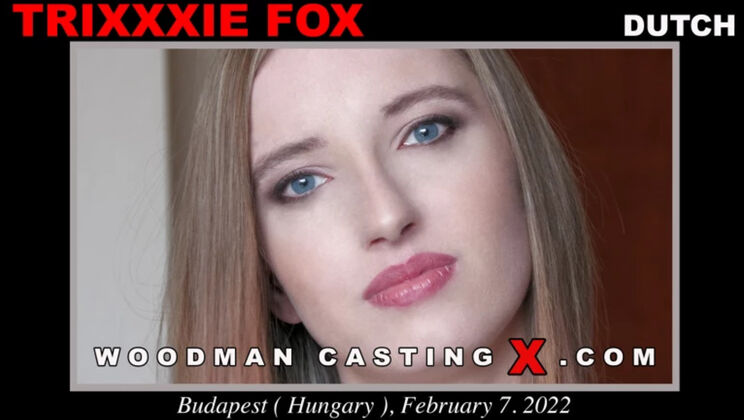 [WoodmanCasting] - Tall and Tattooed Trixxxie Fox's Anal Casting Call