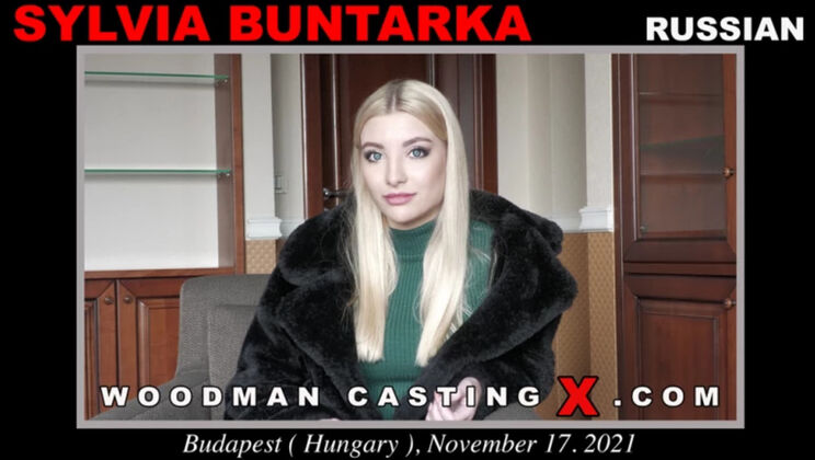 [WoodmanCasting] - Blonde Bombshell Sylvia Buntarka Gets Naked