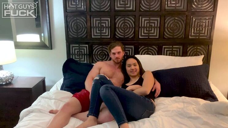 [HotGuysFuck] - Kendall James Takes A Savage Fucking From Dustin Hazel - Kendall James - Dustin Hazel