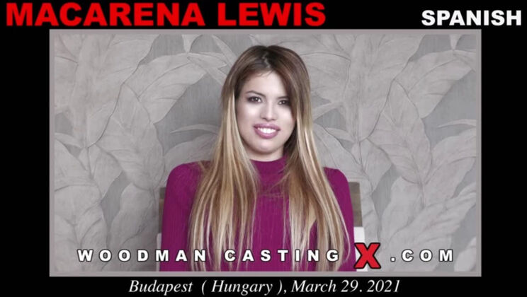 [WoodmanCasting] - Blonde Latina Macarena Lewis Casting - Macarena Lewis