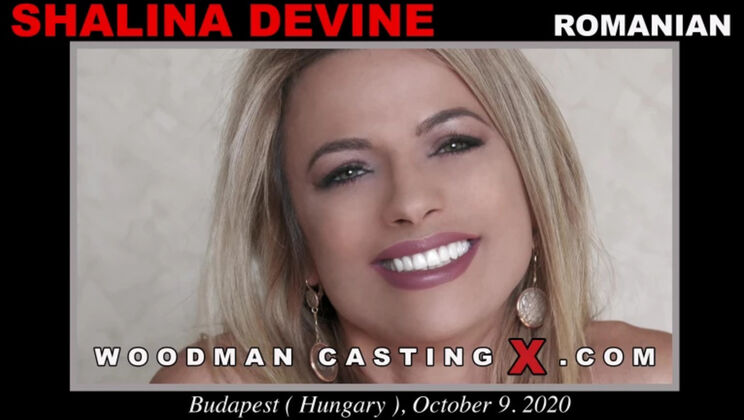 [WoodmanCasting] - Shalina Devine's Cumshot Casting Call - Shalina Devine