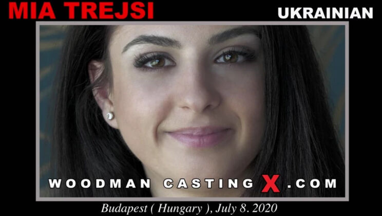 [WoodmanCasting] - Stockings and Spanking with Mia Trejsi - Mia Trejsi