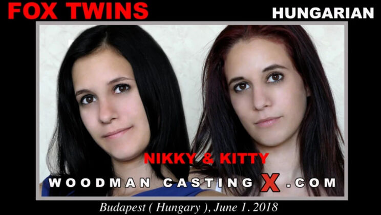 [WoodmanCasting] - Twin Foxes Unleash Their Wild Side