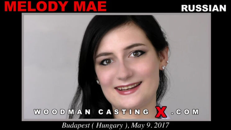 [WoodmanCasting] - Brunette Bombshell Melody Mae Unleashed - Melody Mae