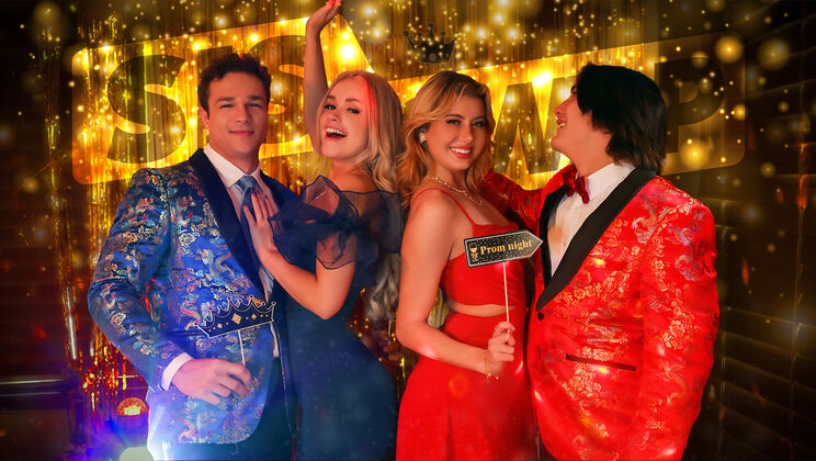 [SisSwap] - Home Party with Blowjob Queens - Jayden Marcos - Khloe Kingsley - Stella Luxx - Axel Haze