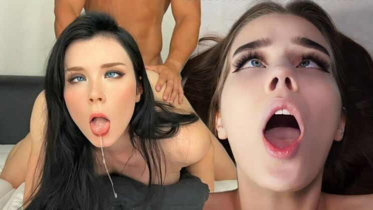 [PornForce] - AHEGAO DEEPTHROAT COMPILATION - Steven - Ivan - Sweetie Fox - Laruna Mave - Black Bull