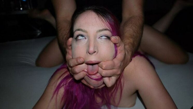 [PornForce] - Hardcore Threesome Leaves Liz Rainbow Shaved And Cum Soaked - Liz Rainbow - MrBigFatDick - Butt Spencer