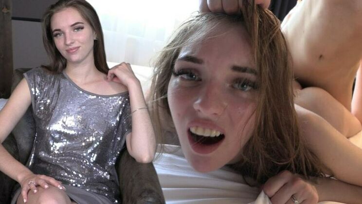 Hot Brunette Slut Destroyed in Rough Hardcore Action