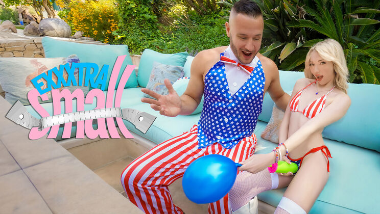 [ExxxtraSmall] - Cum in Mouth Patriotic Blonde - Danny Mountain - Cecelia Taylor