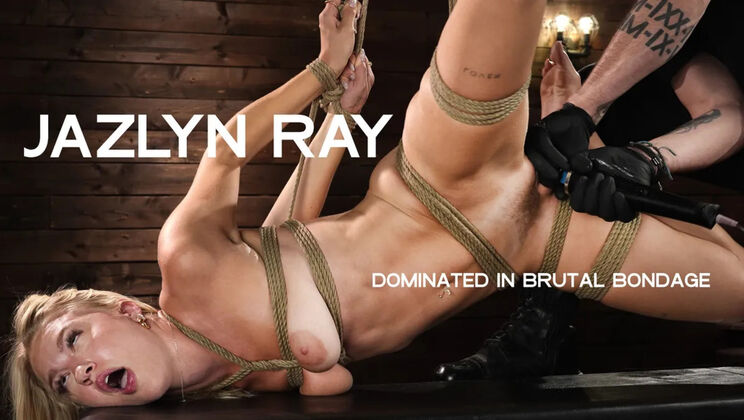[Hogtied(Kink)] -  Brutal Corporal Punishment for Jazlyn Ray - The Pope - Jazlyn Ray