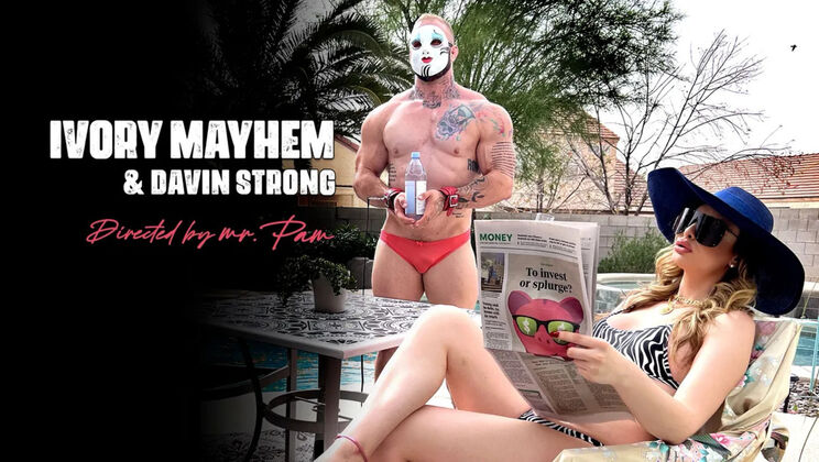 [TSSeduction(Kink)] - Ivory Mayhem's Ball-Busting BDSM Blowout - Ivory Mayhem - Davin Strong