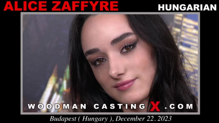 [WoodmanCasting] - Blonde Beauty Alice Zaffyre Casting - Alice Zaffyre