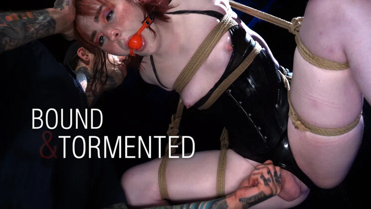 [TSSeduction(Kink)] - Ella Hollywood's First Rope Suspension: Tormented and Tied - Ruckus - Ella Hollywood