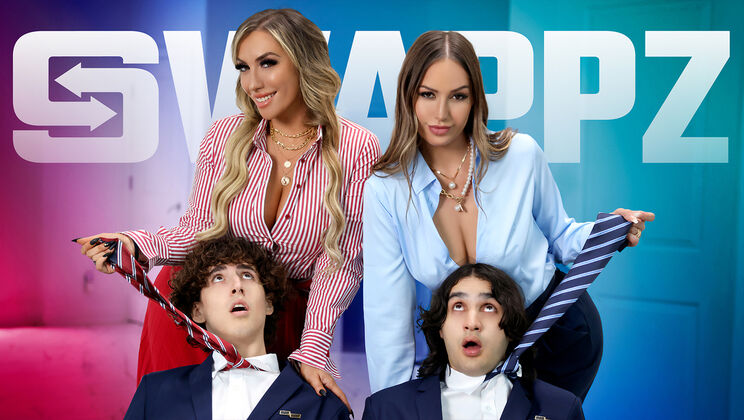 [MomSwap] - Older Ladies, Younger Lads: Desiree Dulce & Mia James Get Freaky!