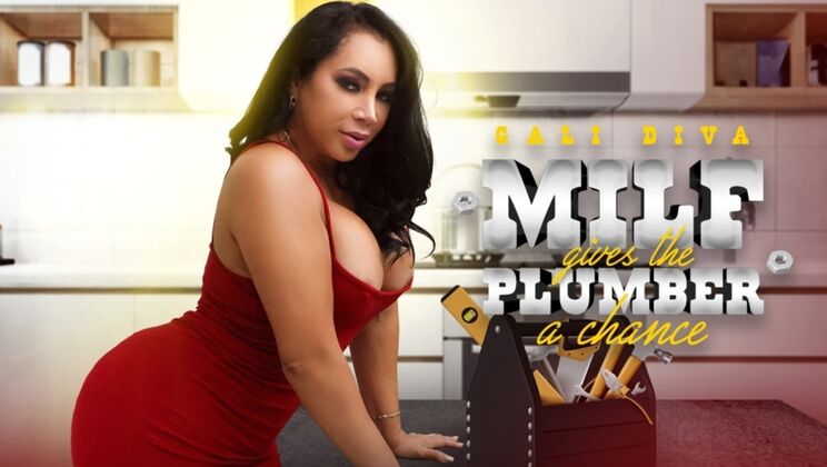 [SEXMEX] - Galidiva Spanish Milf Gives Plumber Creampie - Galidiva