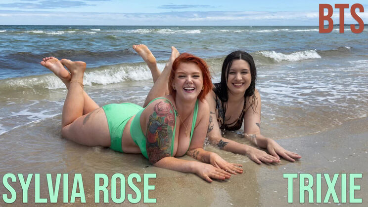 [GirlsOutWest] - Sylvia Rose & Trixie Get Soaked in Beachcomber Chat - Trixie - Sylvia Rose