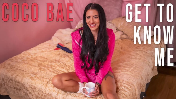 [GirlsOutWest] - Aussie Brunette Coco Bae's Solo Sock Play - Coco Bae