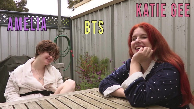 [GirlsOutWest] - Hairy Aussie Duo Katie Gee & Amelia P Get Personal - Katie Gee - Amelia P