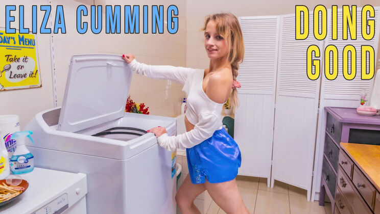 [GirlsOutWest] - Masturbation Magic with Petite Eliza Cumming - Eliza Cumming