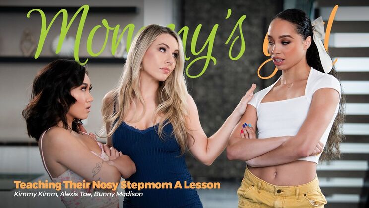 [Girlsway] - Nosy Stepmom Learns a Lesson the Hard Way