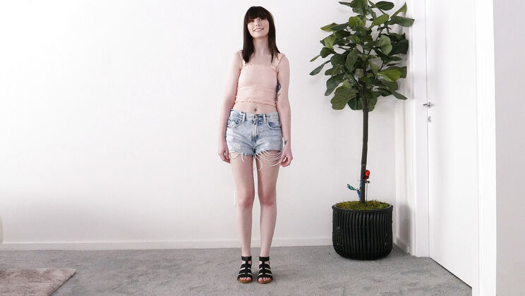 [NetVideoGirls] - Kacey's Fingering Casting - Kacey