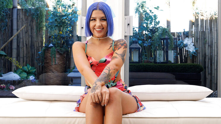 [NetVideoGirls] - Luna's Deepthroat Audition - Luna