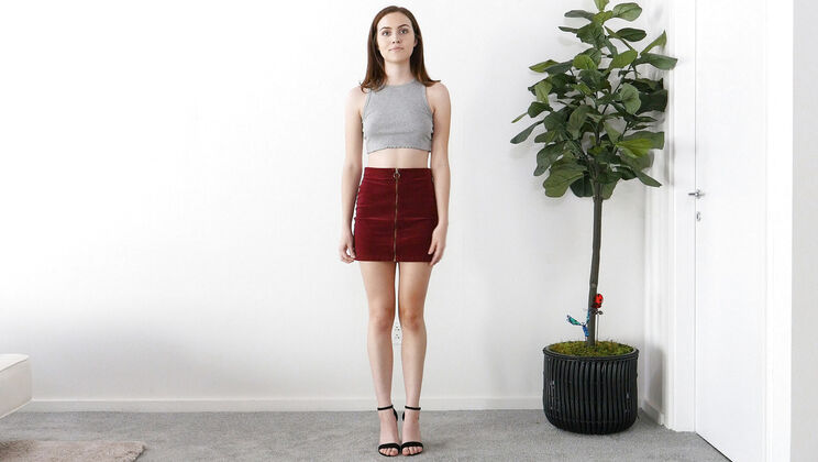 [NetVideoGirls] - Freya's blowjob Audition - Freya