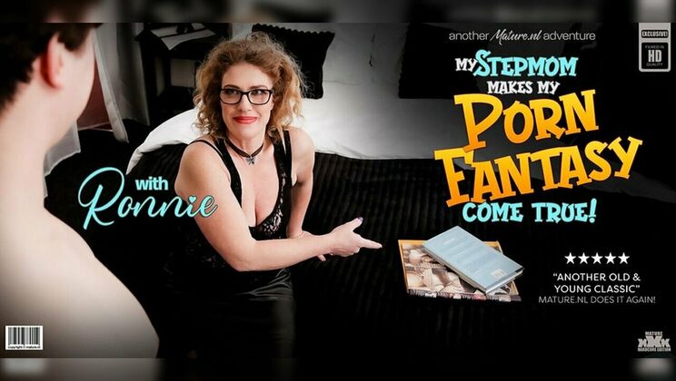 [Mature.nl] - Ronnie Stepmom Teaches Stepson How to Have Sex