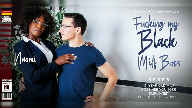 [Mature.nl] - Beautiful Ass Naomi - German MILF in Office Sex Adventure - Naomi - Max