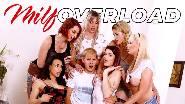 [MILFOverload] - Gangbang Madness with Sexy Teens - Nikki Vicious - Eva Maxim - Cherry Mavrik - Janie Blade - Tony Sting - Asia Belle - Jamie Kelly