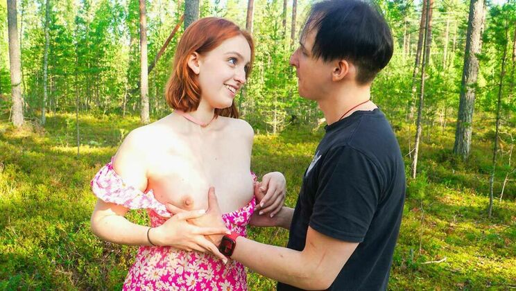 [ClubSweethearts] - Cumshot for Redhead Fergy in Nature's Embrace - Fergy Croak - Tommy Jones