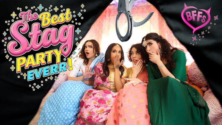 [BFFs] - Nina, Naudi, and Friends: A Night of Pussy Licking and Foursome Fun - Naudi Nala - Nina White - Satine Summers - Jason Sarcinelli - Nikki Slick